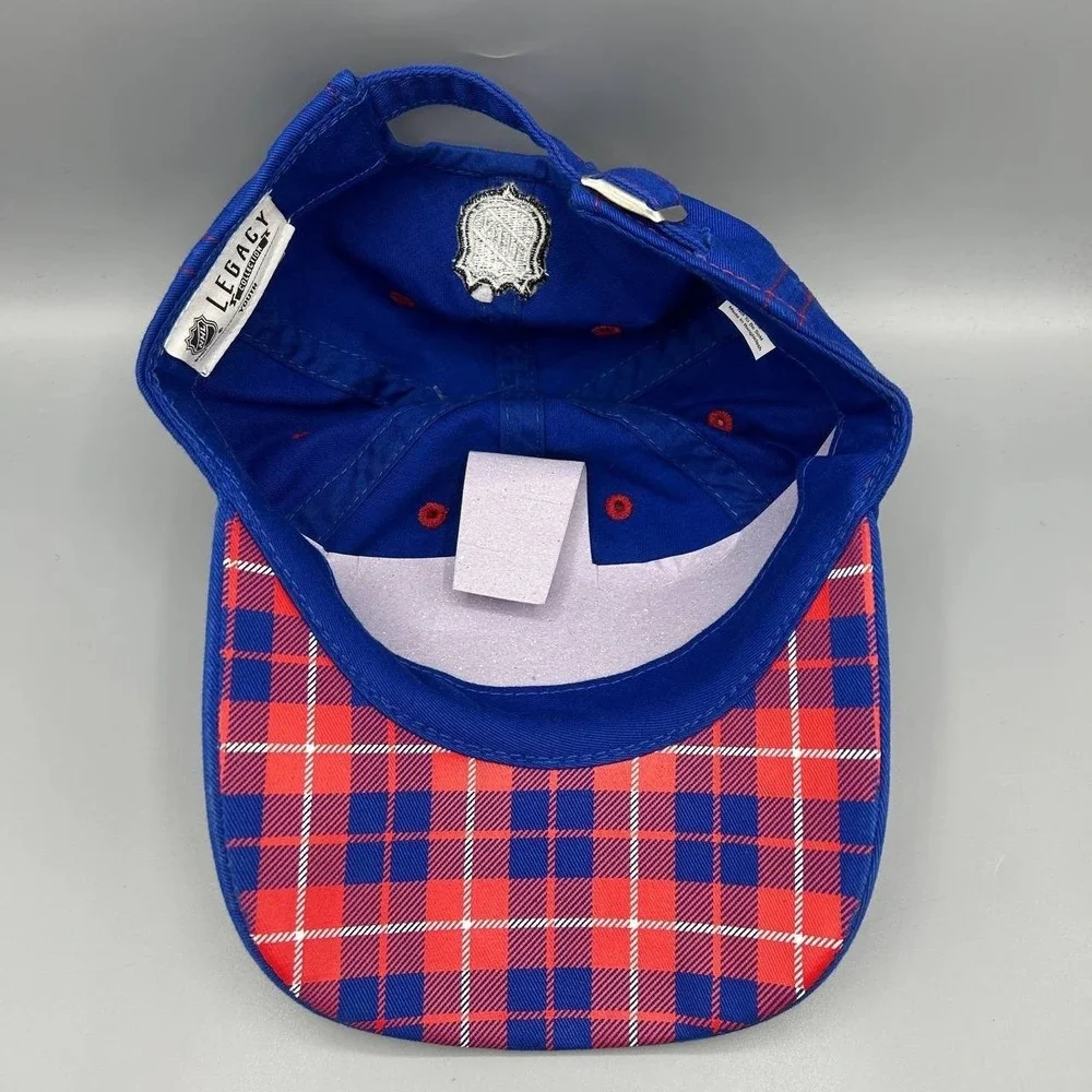 New York Rangers Hat Youth Blue Embroidered NHL Legacy Strap Back Cap Cotton New